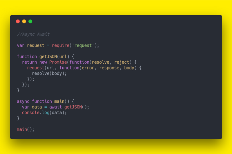 ES6 Async/Await